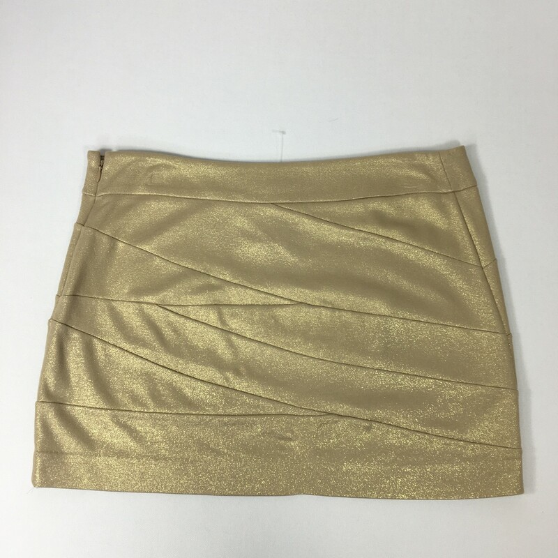 Express Shimmer Wrap Mini, Gold, Size: 8