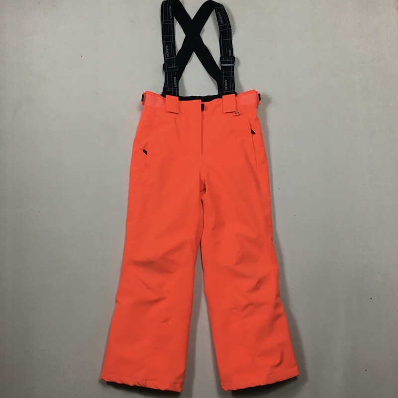 Sunicejacket/karbon Snowp, Blk/oran, Size: 8Y