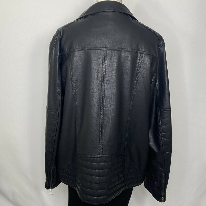 Marc Anthony New Leather, Black, Size: XL