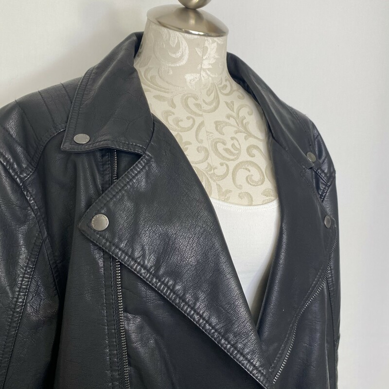 Marc Anthony New Leather, Black, Size: XL