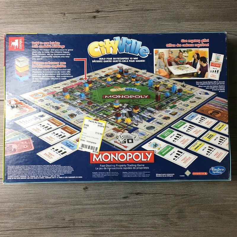 Monopoly Cityville, Multi, Size: Complete