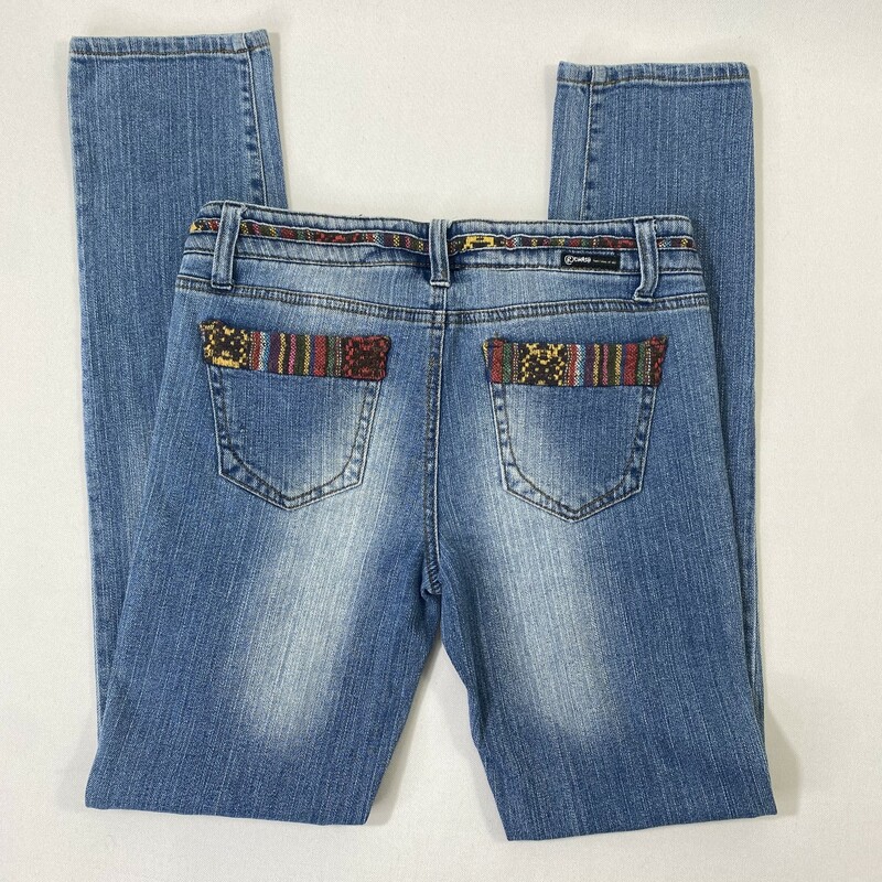 100-193 Rewash, Denim, Size: 4