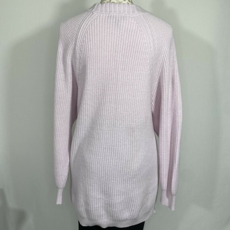 Express V Neck Sweater Wi, Purple, Size: Small