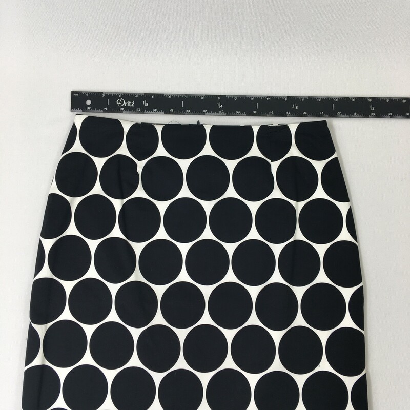 Skirtin Around Polka Dot, Black, Size: 10 100% cotton