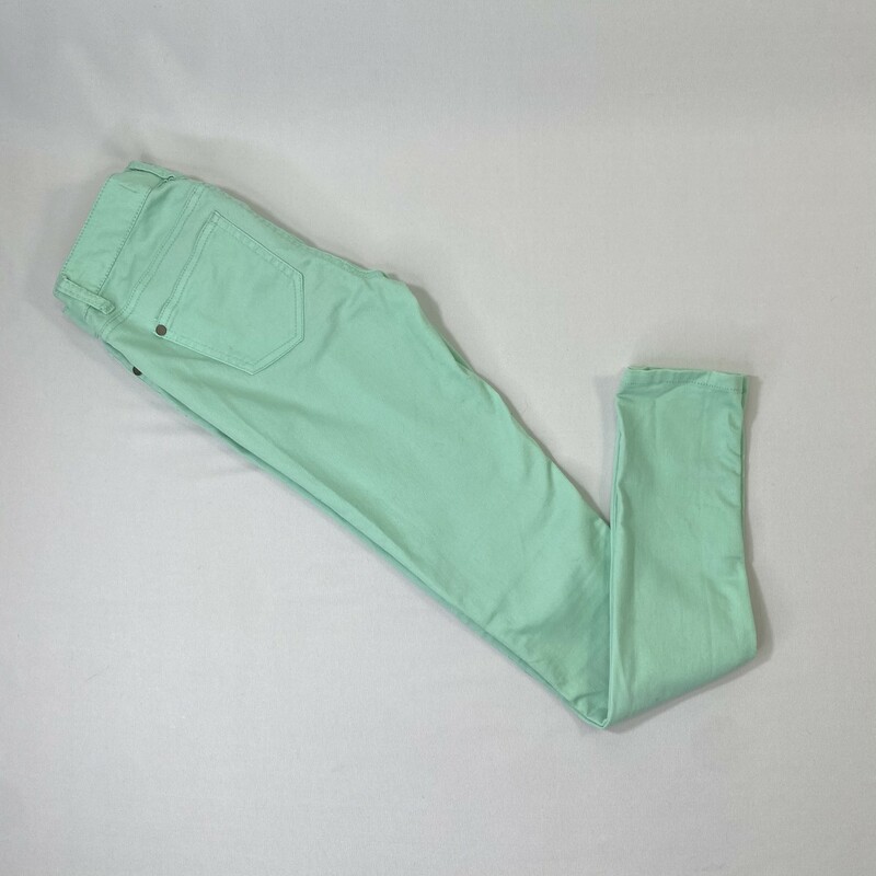Tinsel Skinny Jeans, Green, Size: 25