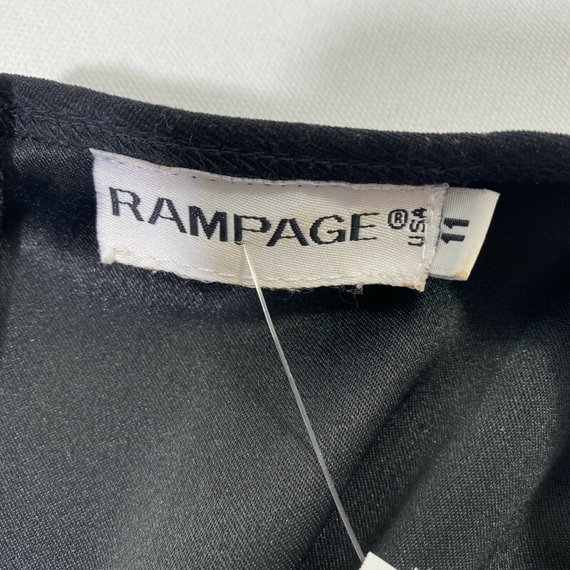 Rampage High Neck Dress, Black, Size: 11