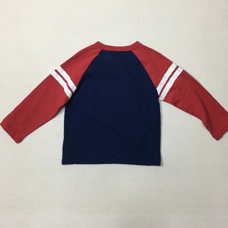 Gap Tee /LS, Red, Size: 2Y
NEW