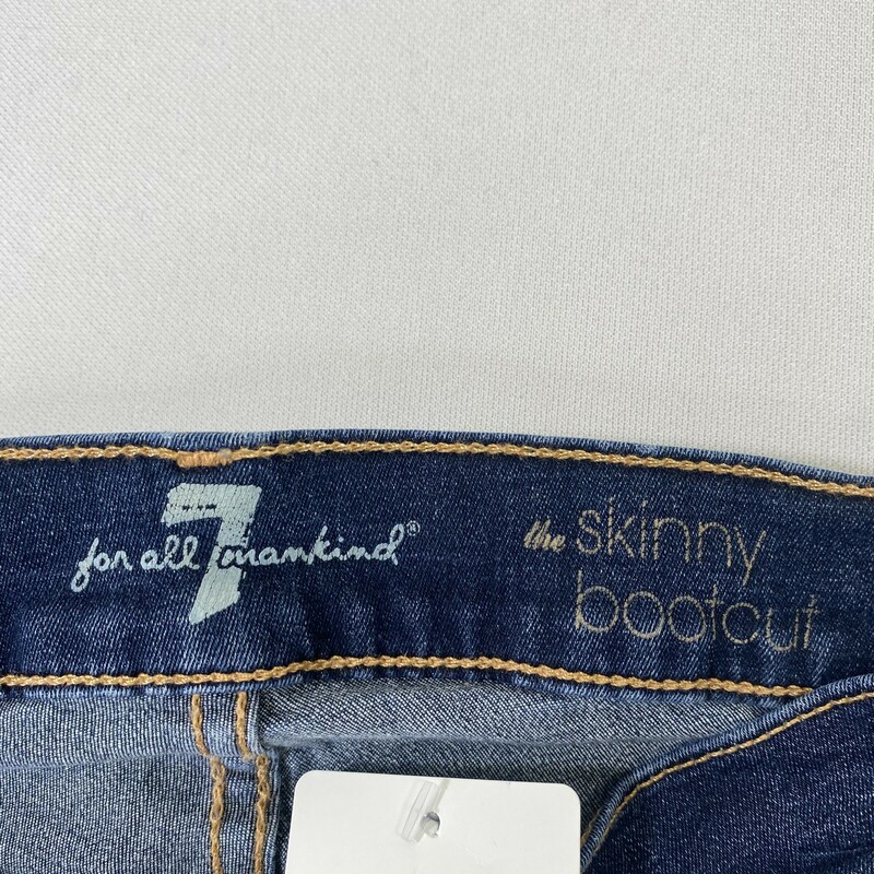 122-089 For All Mankind, Blue, Size: 26