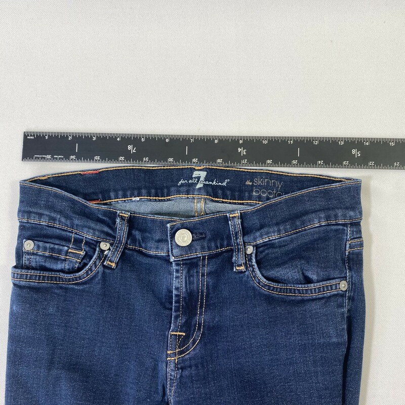 122-089 For All Mankind, Blue, Size: 26
