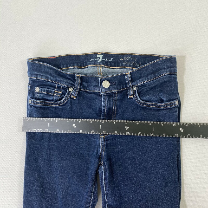 122-089 For All Mankind, Blue, Size: 26