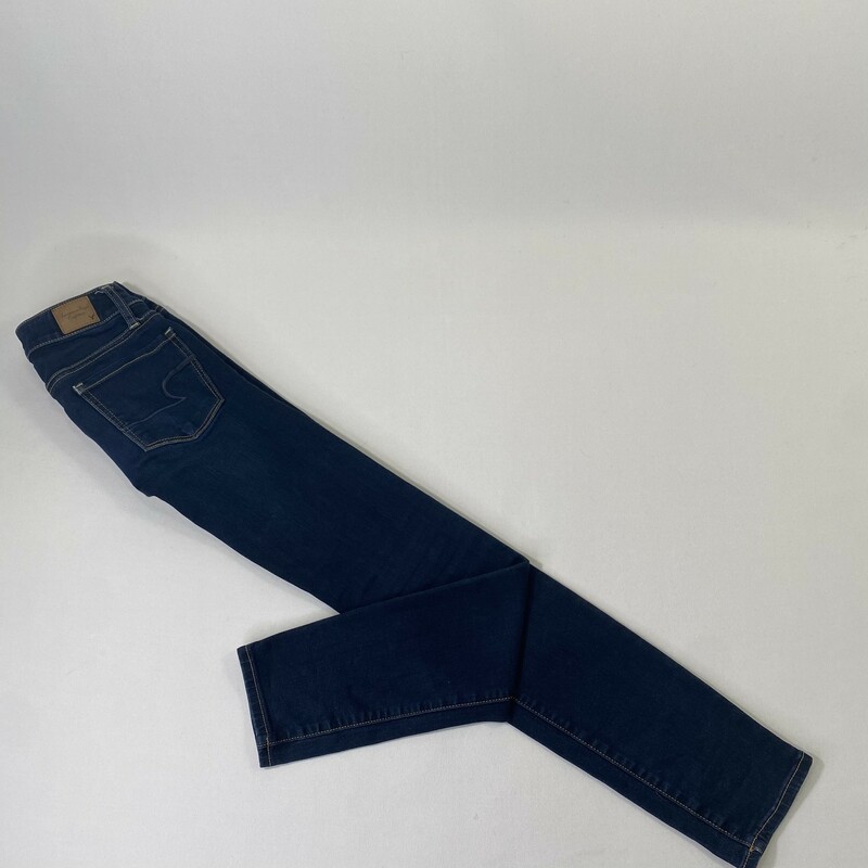 103-156 American Eagle, Blue, Size: 0 Dark Wash Jeans