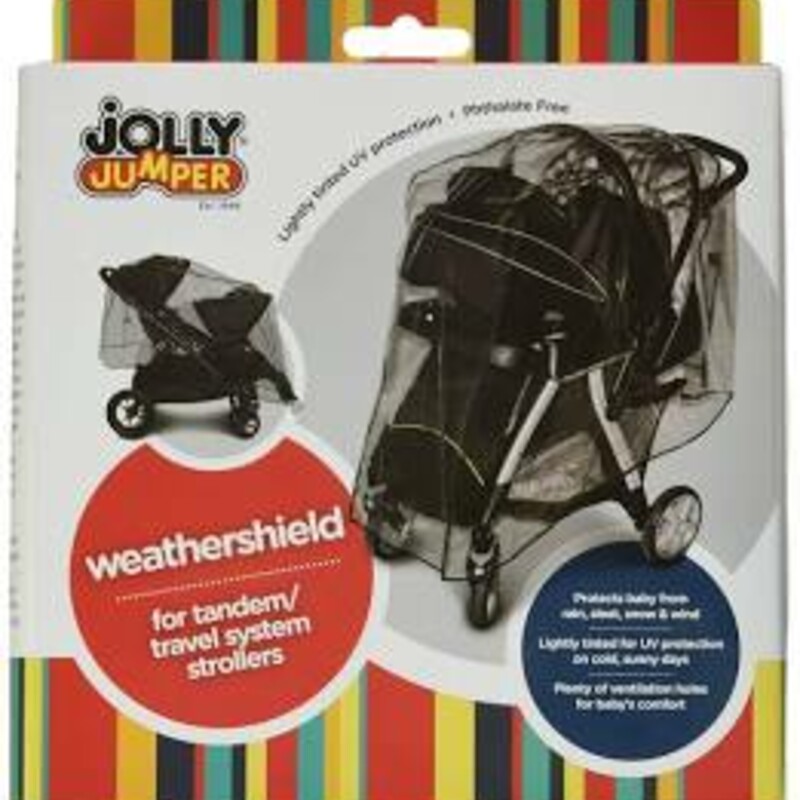 JJ Weatershield - Tandem Strollers, NEW, Size: None