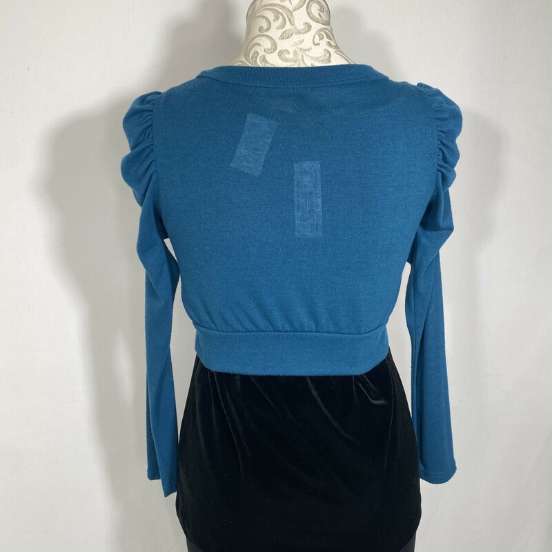 120-210 Chocolate, Blue, Size: Makeup Bag blue long sleeve cardigan w/black rose embellishment polyesther/spandex