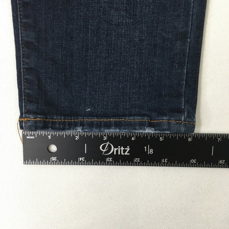 113-025 American Eagle, Blue, Size: 28x28 Plain Blue Jeans Denim