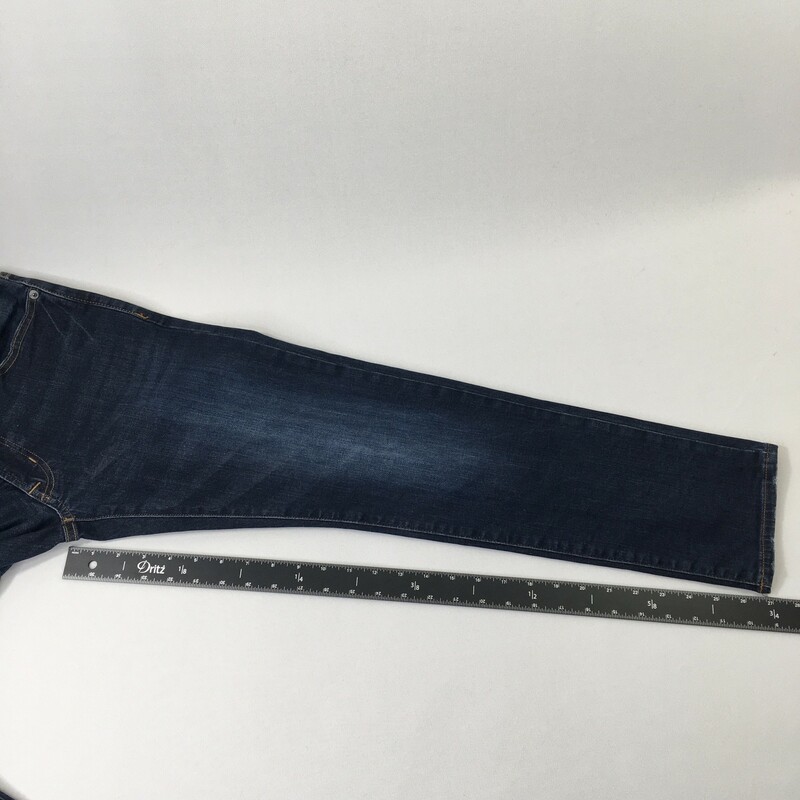 113-025 American Eagle, Blue, Size: 28x28 Plain Blue Jeans Denim