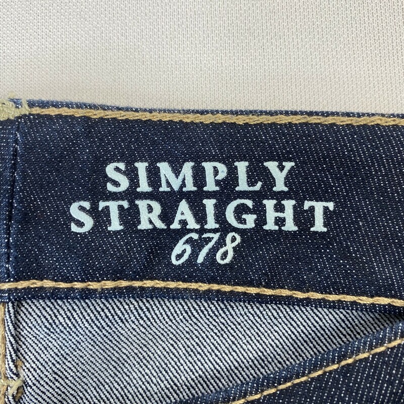 The Limited Straight Jean, Extra Da, Size: 6