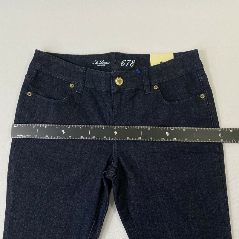 105-111 The Limited - Den, Denim, Size: 6 Jeans- Ankle- Botons