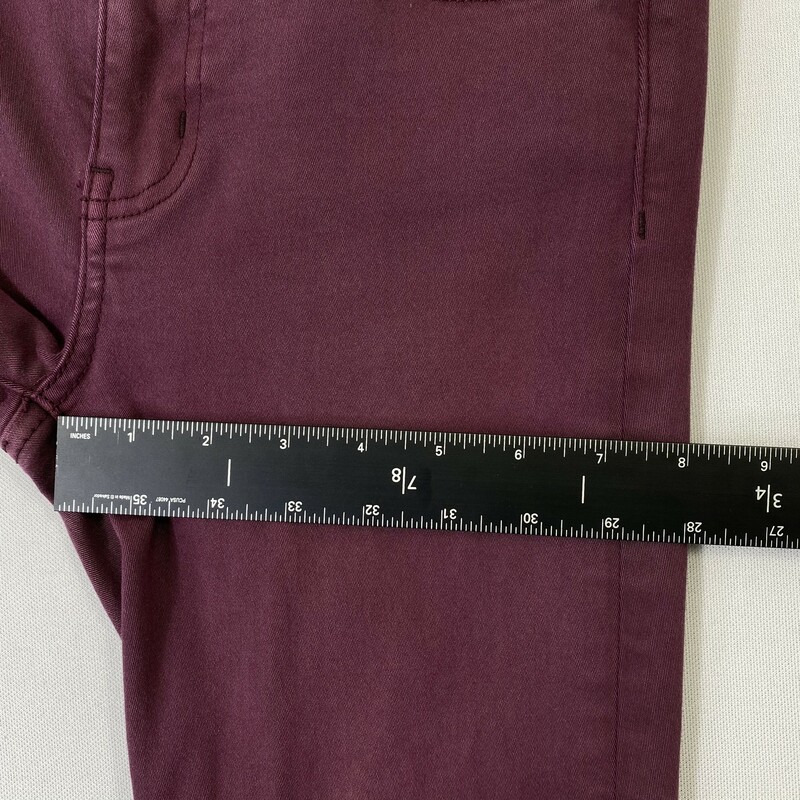 103-161 American Eagle, Maroon, Size: 0 Maroon Skinny Pants x  Good