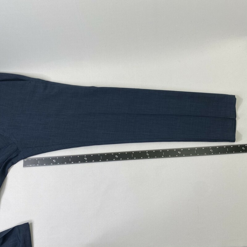 105-151 Haggar, Navy Blu, Size: 30x30 Navy Blue Dress Pants 100% Polyester
