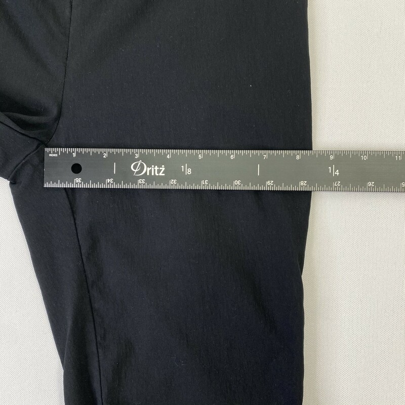 110-158 Express, Black, Size: 4 Black stretch dress pants Rayon/nylon/spandex   3/4 reg