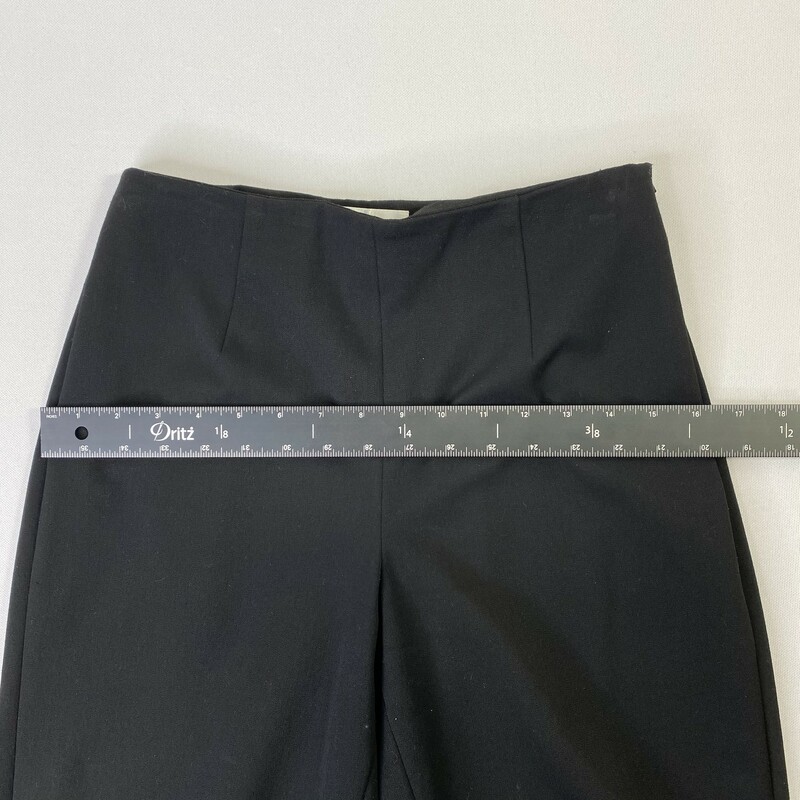 100-850 Talbots, Black, Size: 4 black petite stretch pants 64% polyester 31% viscose 5% lycra  good