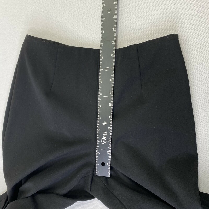 100-850 Talbots, Black, Size: 4 black petite stretch pants 64% polyester 31% viscose 5% lycra  good