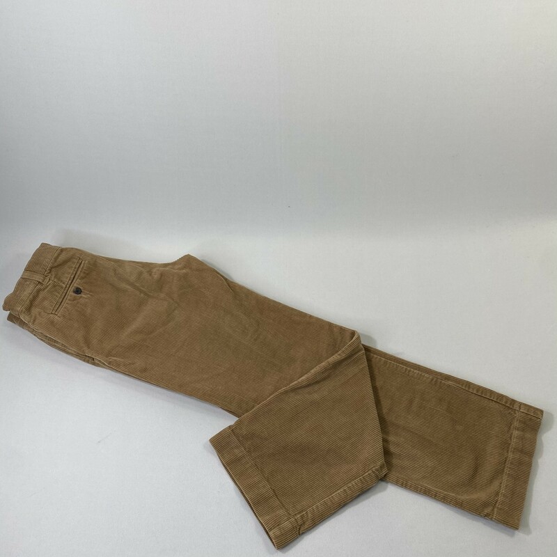100-653 Polo By Ralph Lau, Tan, Size: 16 Tan corduroy pants 100% cotton