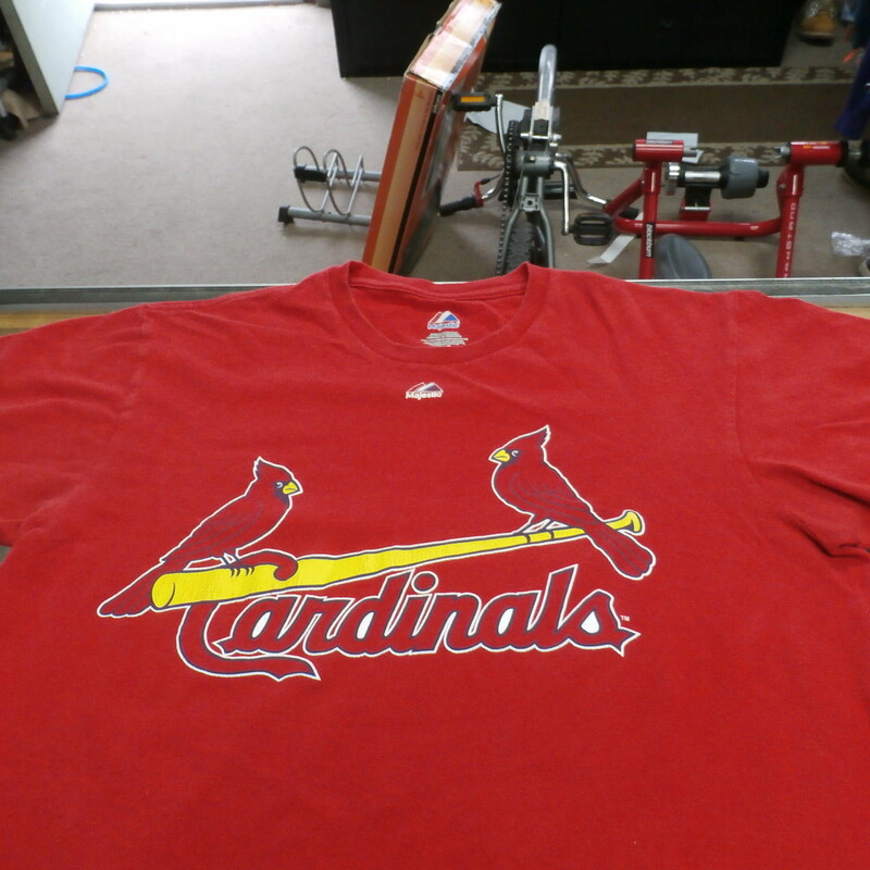  Majestic St. Louis Cardinals T-shirt (Youth Small) : Sports &  Outdoors