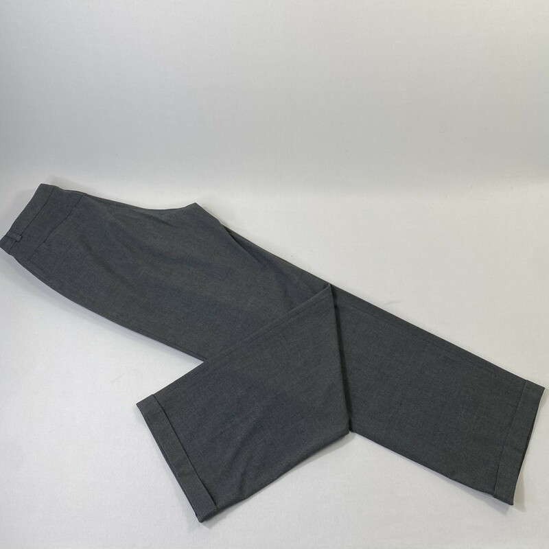 100-651 No Tags, Grey, Size: 6 Grey stretch dress pants rayon/polyesther/spandex