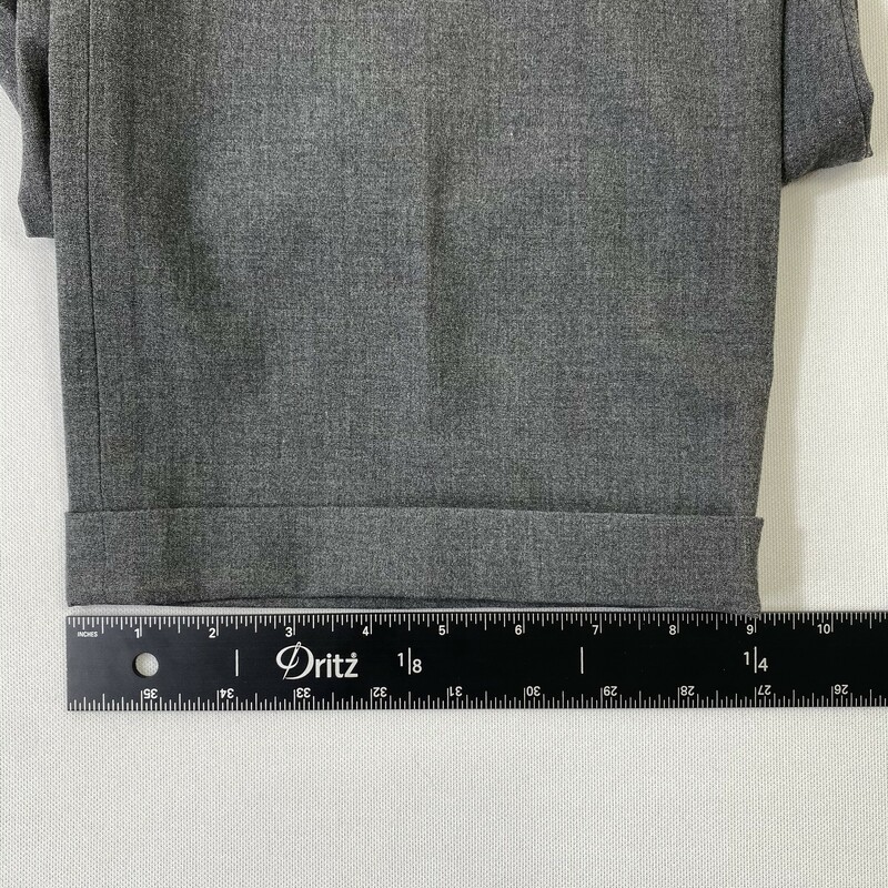 100-651 No Tags, Grey, Size: 6 Grey stretch dress pants rayon/polyesther/spandex