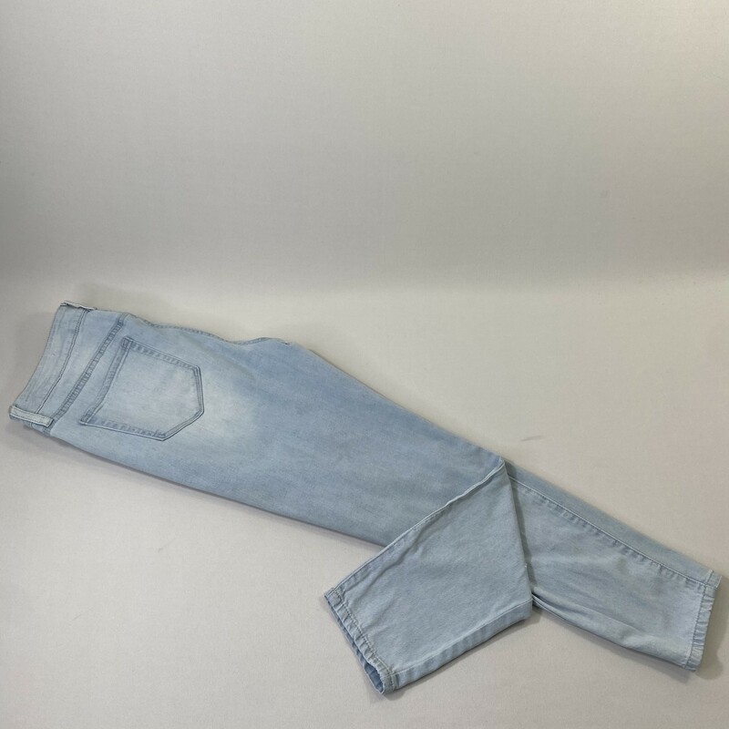 100-0428 Ymi Dream, Denim, Size: 13 light wash ripped jeans  100% cotton  Good  Condition