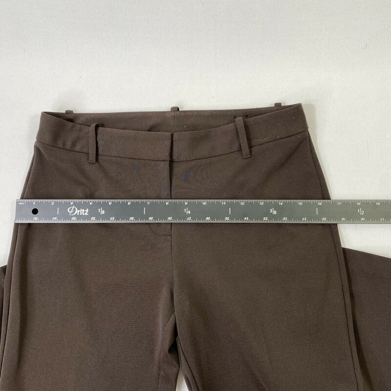 100-0198 Express, Brown, Size: 4 wide leg stretchy pants 95% polyester 5% spandex  Good  Condition