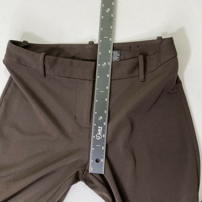 100-0198 Express, Brown, Size: 4 wide leg stretchy pants 95% polyester 5% spandex  Good  Condition