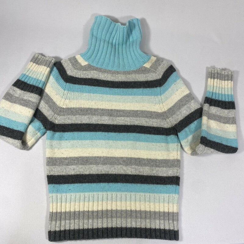 100-0441 Gap, Blue/gre, Size: Small long sleeve sweater Size S wool