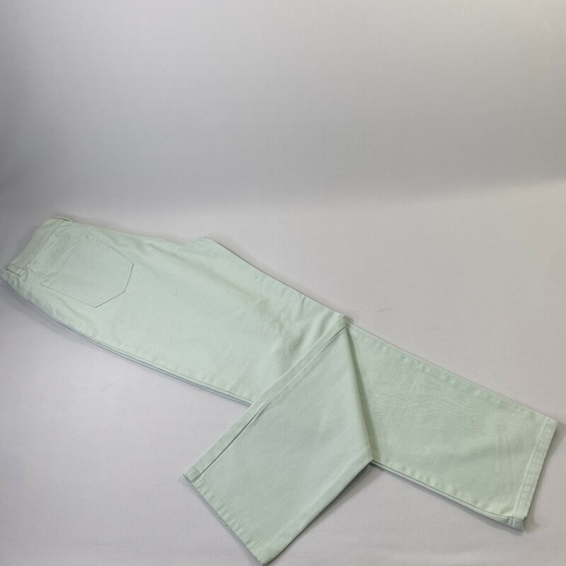 121-048 Jones Wear, Green, Size: 10 green jean style pants 100% cotton