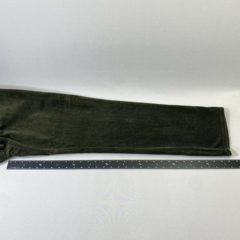 121-010 Jones Wear Sport, Green, Size: 10 Grey stretch corduroy pants Algadon/lycra