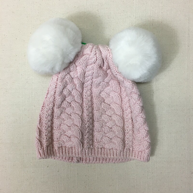 Gap Knit Hat, Pink, Size: 12-24M