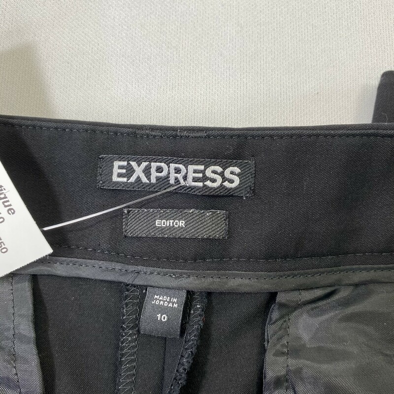 Express Business Pants, Black, Size: 10