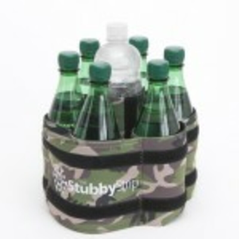 OK…now we have the perfect way to transport beverages out into the wild, with The StubbyStrip Camouflage beverage carrier. You are no longer required to carry a cooler with you when you go out hunting or fishing. Simply fill The StubbyStrip Camouflage carrier up with your favorite beverages and you’re ready to go. Get it today before it’s gone!

Also Available In:

StubbyStrip Black
StubbyStrip Lime
StubbyStrip Red
StubbyStrip Purple
StubbyStrip Royal Blue
StubbyStrip Orange