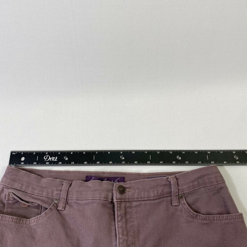 Gloria Vanderbilt Petite, Mauve, Size: 16 98% cotton 2% elastane