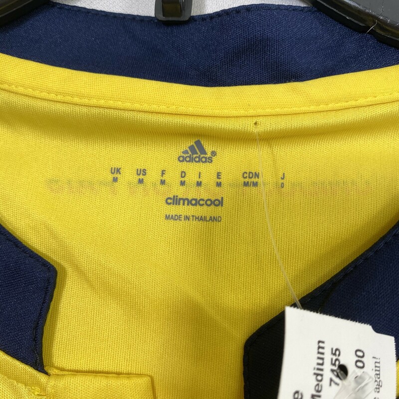 Adidas Colombia Soccer Je, Yellow, Size: Medium New with tags