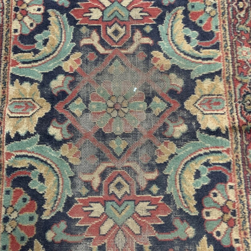 Vintage hallway rug. Beautiful colors and perfect for you cottage or country home, as a decor or a display. Measures approx 60'' x 26 1/2'', fringe 1 1/2''
Please note that this item is vintage and you will experience vintage wear. Rug have a strong visible wear, fading, some pulled threads.
Rug have been well loved and it still haver lots of love left to give.
Please make sure to look at all the pictures for a closer visual.
Thank you.