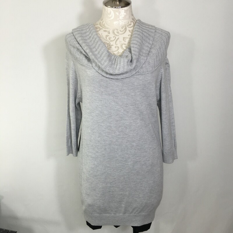 105-080 Express, Gray, Size: M sweater 55% Cotton 35% Rayon  7% Nylon