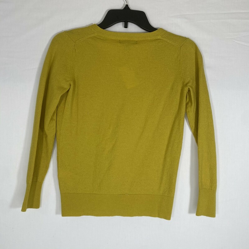 100-0350 Banana Republic, Green, Size: Small long sleeve green sweater size S 100% merino wool  Good Condition