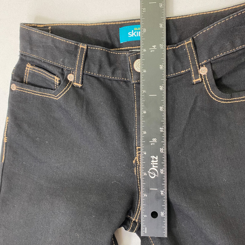 103-165 Old Navy, Black, Size: 12 Regular Black Jeans 67% cotton 32% polyester 1% spandex  Good Condition