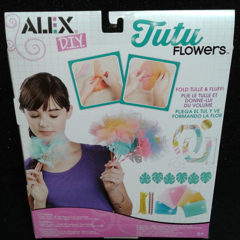 Tutu Flowers, 6+, Size: DIY