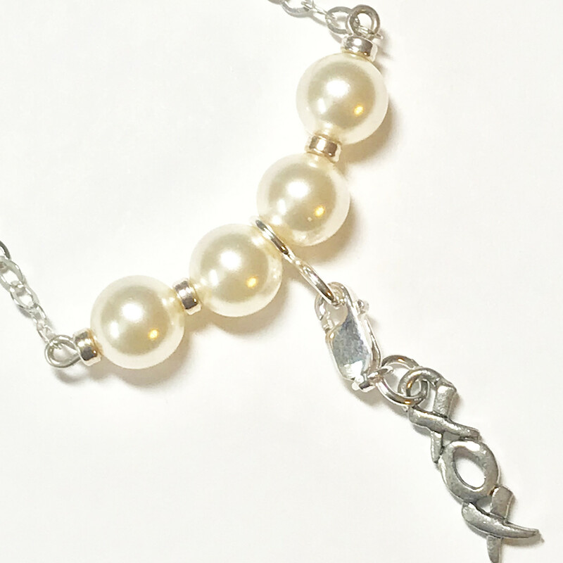 Karly Ne0016-c 16, Cream, Size: Necklace
Sterling Silver Accessories-8mm. Swarovski Pearls-Charms Sets: Depending on Selected Set could be  Sterling Silver or Silver Plated-Chain Length: 16