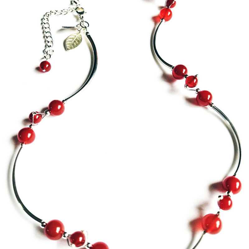 Mimi Wr0007-cr 16, Carnatia, Size: Wraps-neck<br />
6&4mm Swarovski or Chezch Pearls-Silver Plated Accessories