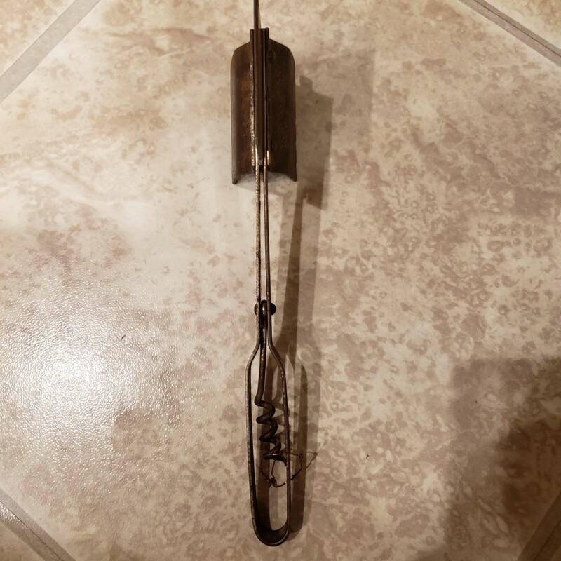 Unusual Vintage Kitchen Tool, Chopper, tenderizer & wine opener! Metal, Size: 8.5in