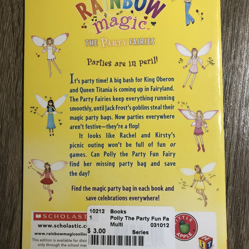 Polly The Party Fun Fairy, Multi, Size: Series<br />
paperback